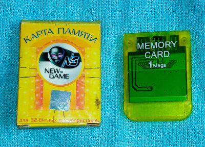 Лот: 19511032. Фото: 1. Карта памяти для 32-битных приставок. Запчасти для игровых приставок, консолей