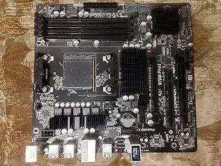 Лот: 9195451. Фото: 1. Материнская плата ASrock Z77Pro... Материнские платы