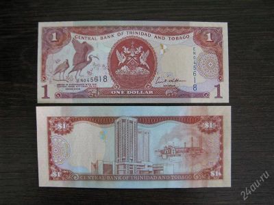 Лот: 2258377. Фото: 1. Тринидад и Тобаго 1 доллар 2006... Америка