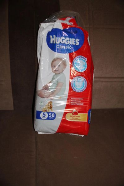 Лот: 9439457. Фото: 1. Подгузники детские Huggies Классик... Детская гигиена