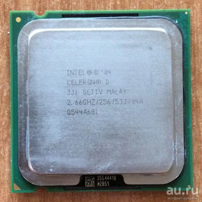 Лот: 8785288. Фото: 1. Процессор Intel Celeron D 2.66... Процессоры