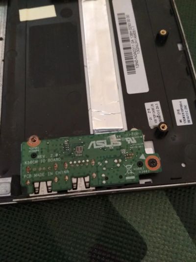 Лот: 16219330. Фото: 1. usb плата для ноутбука asus k56cb. Платы расширения, контроллеры, доп. порты