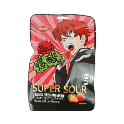 Лот: 20572903. Фото: 1. Кислые конфеты Super Sour Аниме... Другое (кондитерские изделия, конфеты)