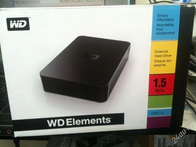 Лот: 3329382. Фото: 1. Внешний HDD Western Digital 1... Внешние жесткие диски