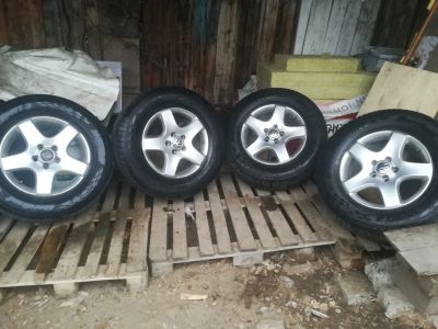 Лот: 15828887. Фото: 1. Диски + Cordiant Sport 3 265/65... Шины на дисках