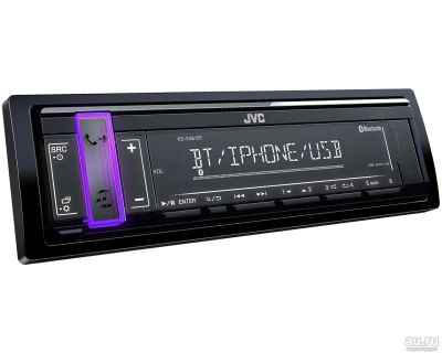 Лот: 18167734. Фото: 1. Магнитола процессорная JVC KD-X361BT. Автомагнитолы