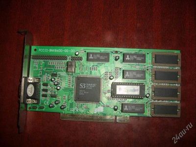 Лот: 884300. Фото: 1. Видеокарта 4Mb VIRDGE/DX PCI... Видеокарты
