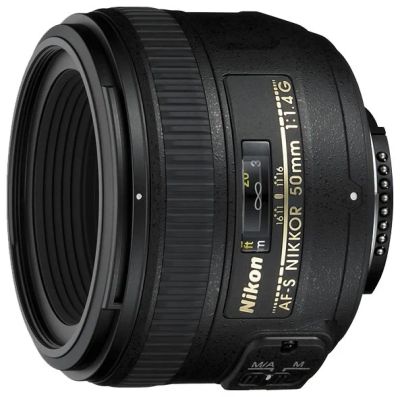 Лот: 5272217. Фото: 1. Nikon 50mm f/1.4G AF-S Nikkor... Объективы