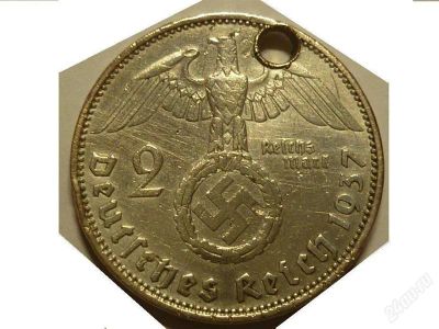 Лот: 1687120. Фото: 1. 2 марки 1937 г. Фашистская Германия... Германия и Австрия