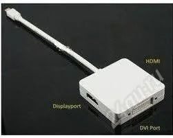 Лот: 2027563. Фото: 1. mini displayport to hdmi/dvi/dp... Шлейфы, кабели, переходники