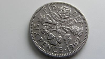 Лот: 5377194. Фото: 1. Великобритания 6 пенсов. Великобритания и острова