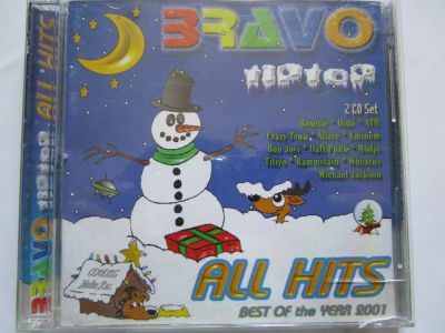 Лот: 19931194. Фото: 1. Сборник хитов 2001 г. "Bravo Tip... Аудиозаписи