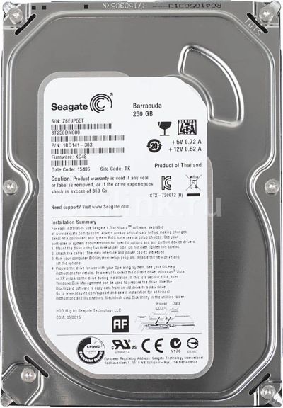 Лот: 6971364. Фото: 1. Жесткий диск Seagate Barracuda... Жёсткие диски (HDD)