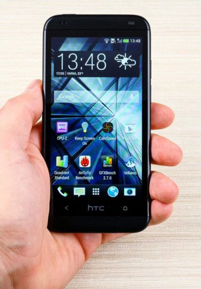 Лот: 7853482. Фото: 1. телефон HTC Desire 601 (черный... Смартфоны