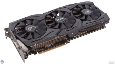 Лот: 13324953. Фото: 1. Asus geforce gtx 1060 6gb strix. Видеокарты