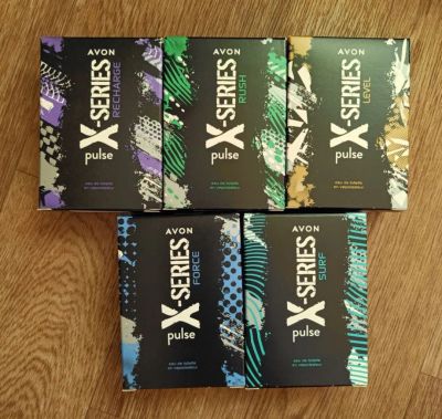 Лот: 24003264. Фото: 1. Набор ароматов x-series от Avon... Мужская парфюмерия