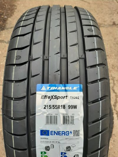 Лот: 25551255. Фото: 1. 215/55 R18 99W Triangle EffeXSport... Шины
