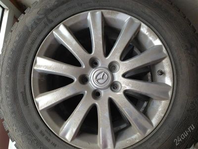 Лот: 2882067. Фото: 1. Фирменный комплект литья Mazda. Диски