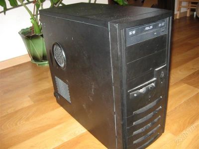 Лот: 1529044. Фото: 1. корпус ATX с блоком питания на... Корпуса, блоки питания