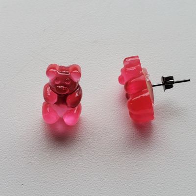 Лот: 17848280. Фото: 1. Серьги ручной работы (shopkins... Бижутерия ручной работы