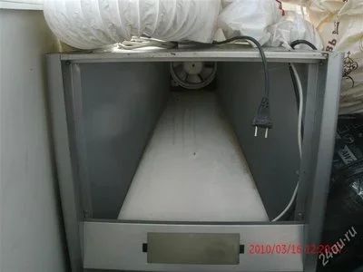 Лот: 833507. Фото: 1. Зонт вытяжной элдом Б/У. Вытяжки