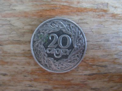 Лот: 16637494. Фото: 1. Польша 20 грош 1923 года. 2. Европа