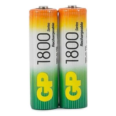 Лот: 24572336. Фото: 1. Аккумуляторы GP AA (HR6) 1800mAh... Батарейки, аккумуляторы, элементы питания