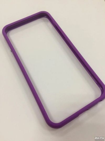 Лот: 12993405. Фото: 1. Бампер iPhone 6/ 6S Фиолетовый. Чехлы, бамперы