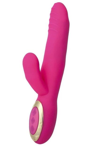 Лот: 9974595. Фото: 1. Розовый вибратор Erotist Nega... Игрушки