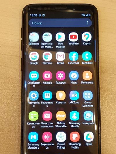 Лот: 17209088. Фото: 1. Samsung Galaxy S9 256GB gold... Дисплеи, дисплейные модули, тачскрины