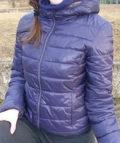 Лот: 3875240. Фото: 1. Куртка фиолетовая Pull&Bear. Верхняя одежда
