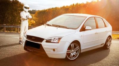 Лот: 14467782. Фото: 1. Литьё Ford 5x108 R18 8J с резиной... Диски
