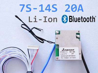 Лот: 25364417. Фото: 1. Универсальная BMS 7S-14S 20А... Печатные платы