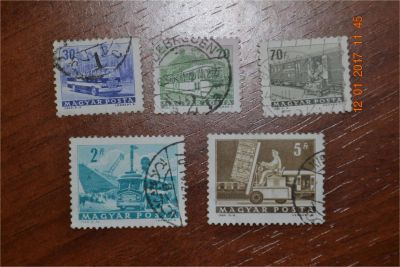 Лот: 8861504. Фото: 1. Марки Венгрии 1963-1964гг. Транспорт. Марки