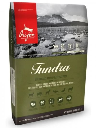 Лот: 11025278. Фото: 1. Корм Orijen Tundra для кошек... Корма