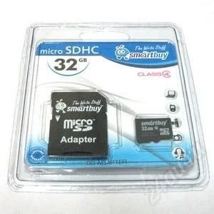 Лот: 1627082. Фото: 1. Карта памяти micro - SDHC Smart... Карты памяти