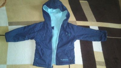 Лот: 4582473. Фото: 1. Курточка+штанишки с лямочками... Костюмы, пиджаки, комбинезоны