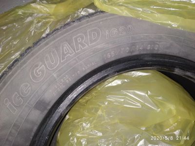 Лот: 15940179. Фото: 1. Шины Yokohama Ice Guard 165/70... Шины