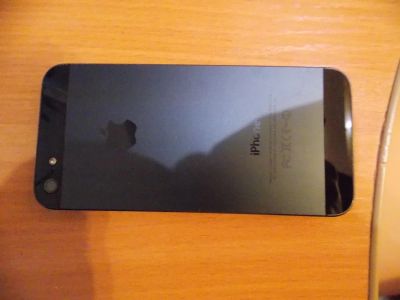 Лот: 4495783. Фото: 1. Apple iPhone 5 16GB Black. Отличное... Смартфоны