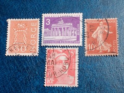 Лот: 25610443. Фото: 1. - Марки для Вашей коллекции. лот... Марки