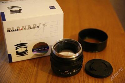 Лот: 1601758. Фото: 1. Практически новый CARL ZEISS Planar... Объективы