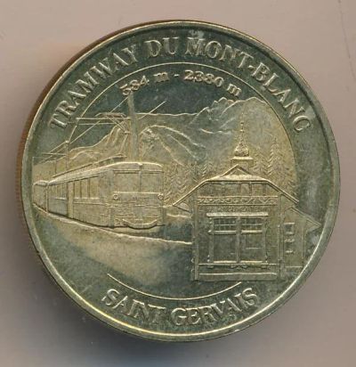 Лот: 10532426. Фото: 1. Франция 2005 жетон медаль Трамвай... Сувенирные