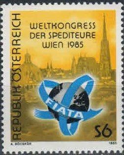 Лот: 16386893. Фото: 1. 1985. Австрия. Всемирный конгресс... Марки