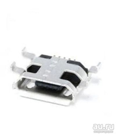 Лот: 13649147. Фото: 1. Разъём micro USB(гнездо microUSB... Разъёмы