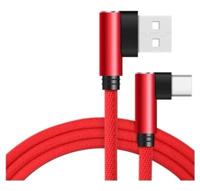 Лот: 15687217. Фото: 1. Кабель USB Type C (3 метра) красный. Дата-кабели, переходники