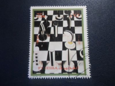 Лот: 19177185. Фото: 1. Марка тема Шахматы - торги с рубля... Марки