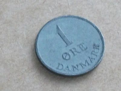 Лот: 13336960. Фото: 1. Монета 1 эри один оре ере Дания... Европа