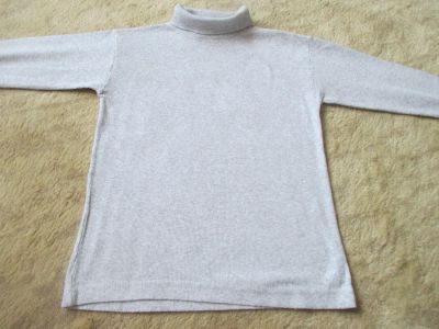 Лот: 4236265. Фото: 1. водолазка детская светло-серая. Рубашки, блузки, водолазки