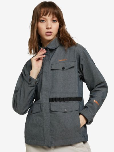 Лот: 22569906. Фото: 1. Ветровка женская Merrell, Синий. Другое (спортивная одежда)