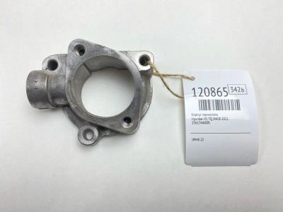 Лот: 25732352. Фото: 1. Корпус термостата Hyundai H1 2011... Двигатель и элементы двигателя
